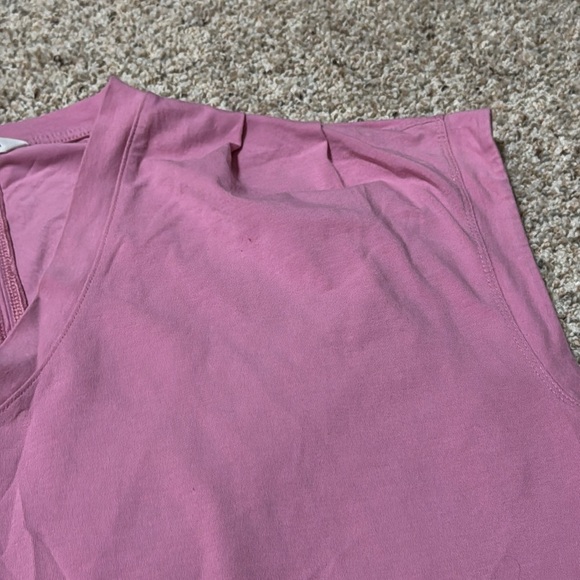 Athleta Purple Sleeveless Boxy T-Shirt With Slit Back - Picture 2 of 5